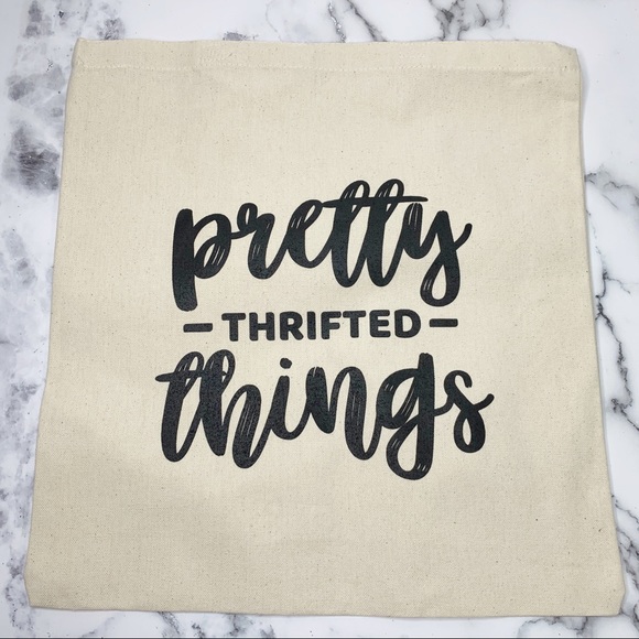 Natural Canvas Tote Cotton Bag Size 15x16” - Picture 4 of 7